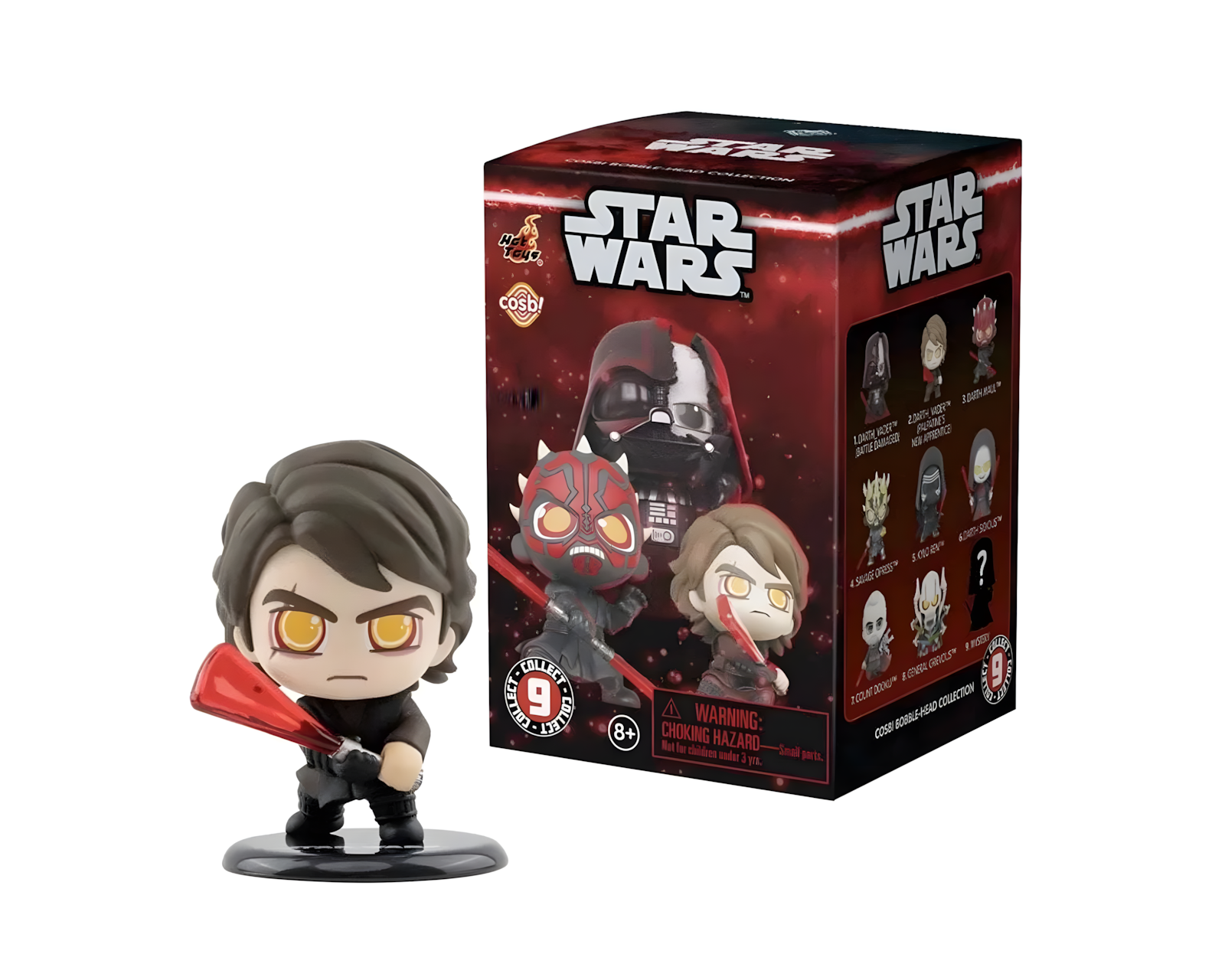 Star Wars Cosbi Mini Figures Dark Side Blind Box - 3 in - us