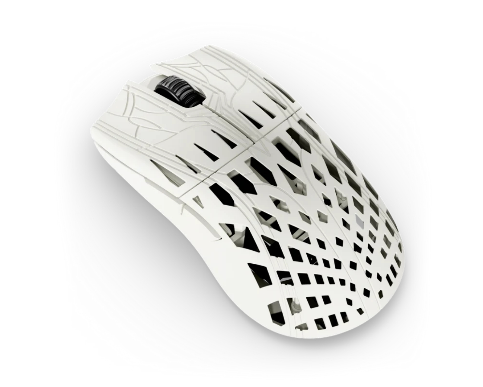 Pwnage Trinity CF 8K Wireless Gaming Mouse - Solid - White - us