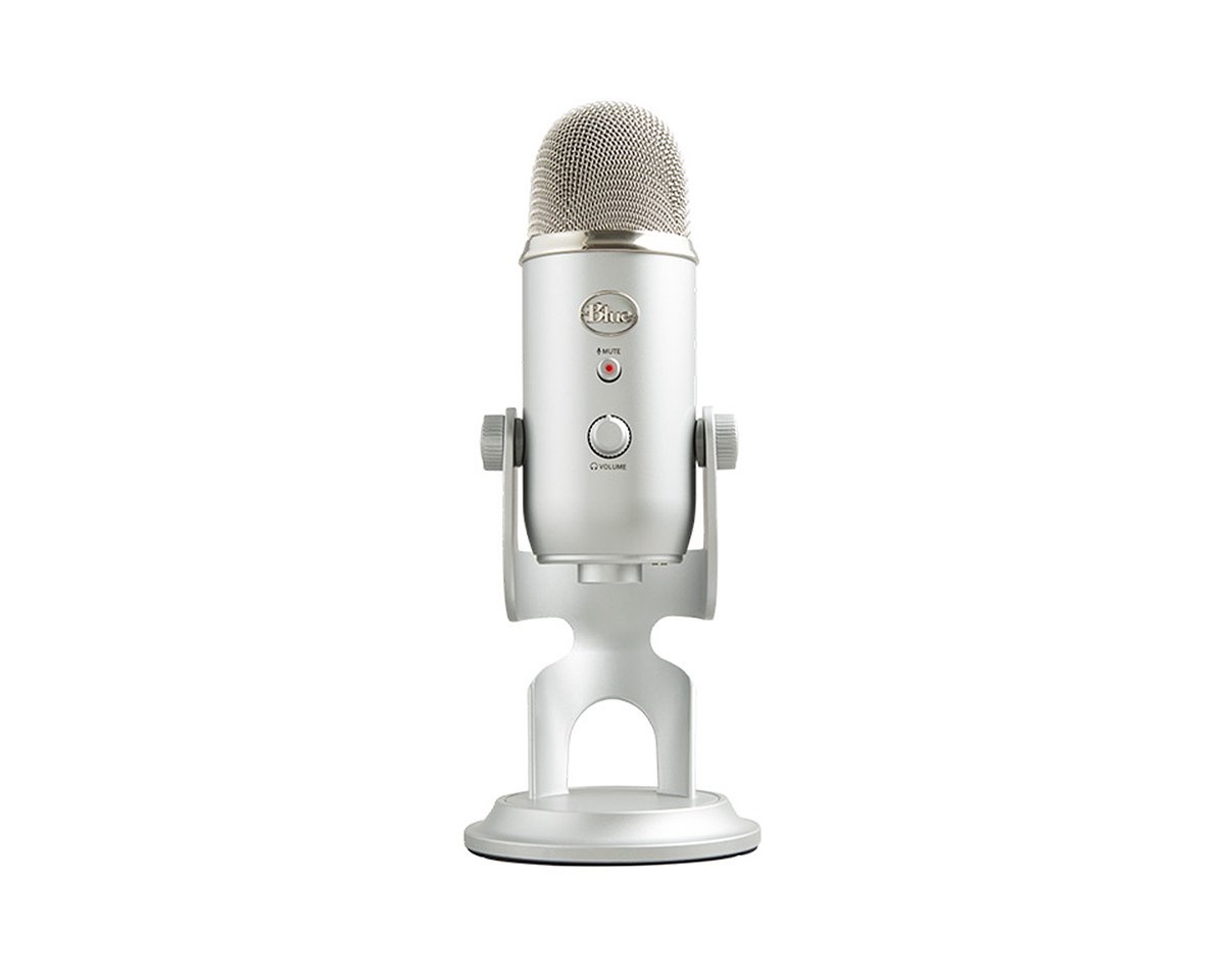 Blue Microphones Yeti USB Microphone - Silver - us.MaxGaming.com