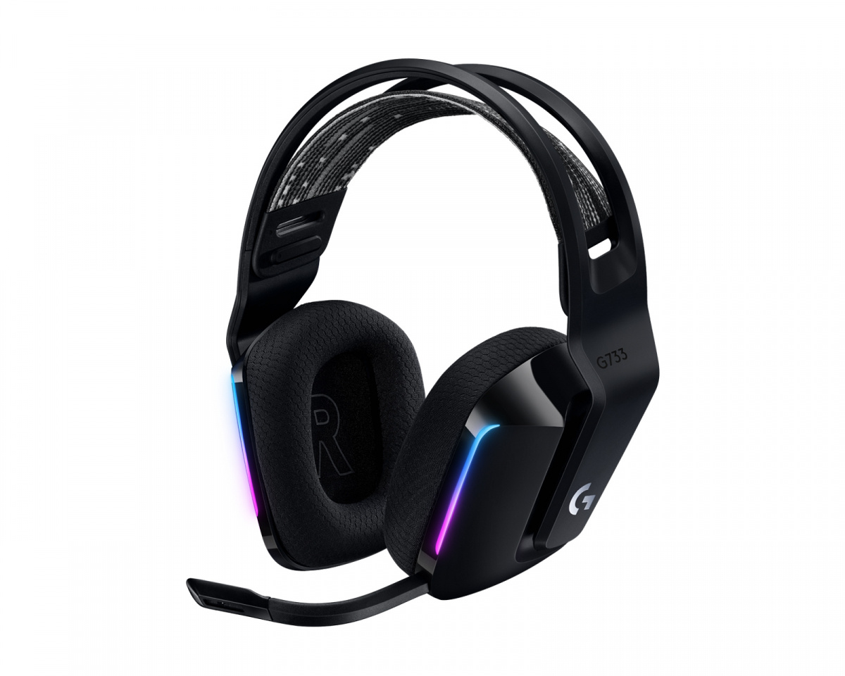 Logitech G733 Lightspeed Wireless Headset - Black - us.MaxGaming.com