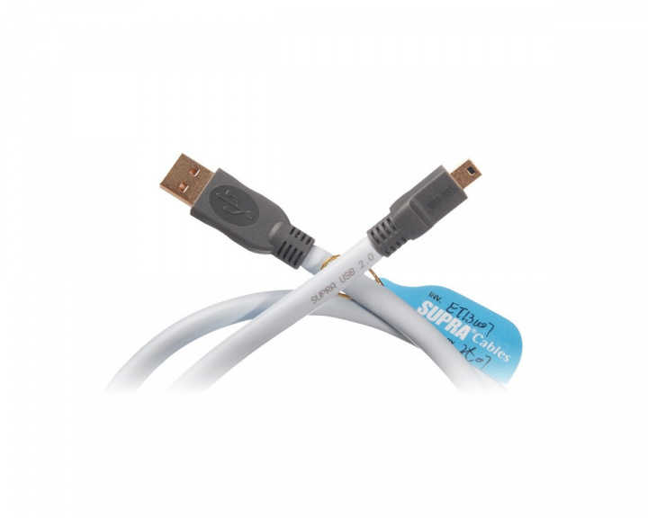 ik heb nodig verjaardag kruising Supra USB Cable 2.0 A-Mini B - 3 meter - us.MaxGaming.com