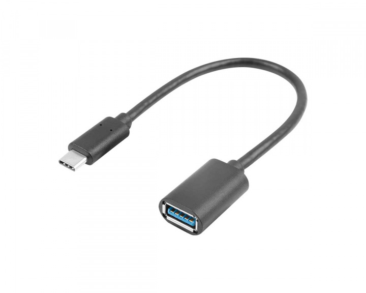 Lanberg USB Type-A (F) to USB Type-C 3.1(M) 15cm Adapter