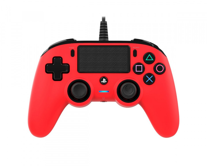 Buy Nacon Wired Compact Controller Red Ps4 Pc At Us Maxgaming Com