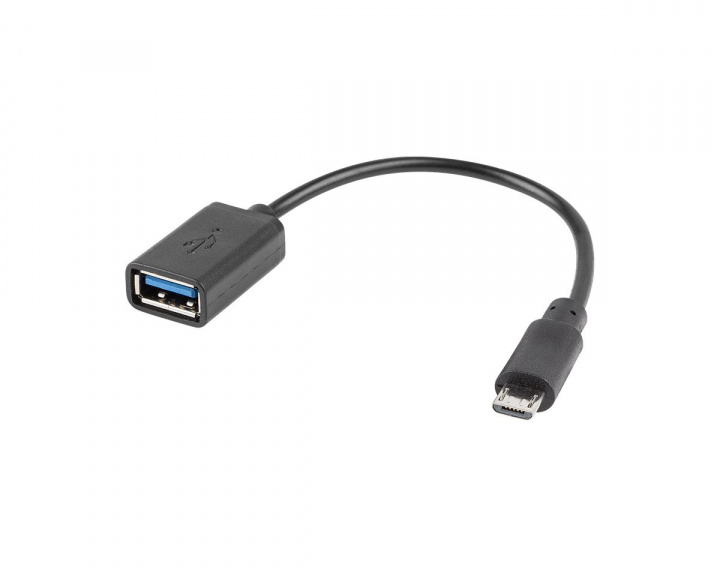 vi håber pin Lanberg Micro USB (Male) to USB-A (Female) 2.0 15cm Adapter OTG -  us.MaxGaming.com