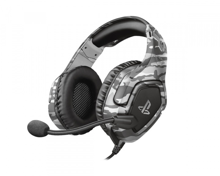 Trust GXT 488 Forze PS4/PS5 Gaming Headset Camo Grey