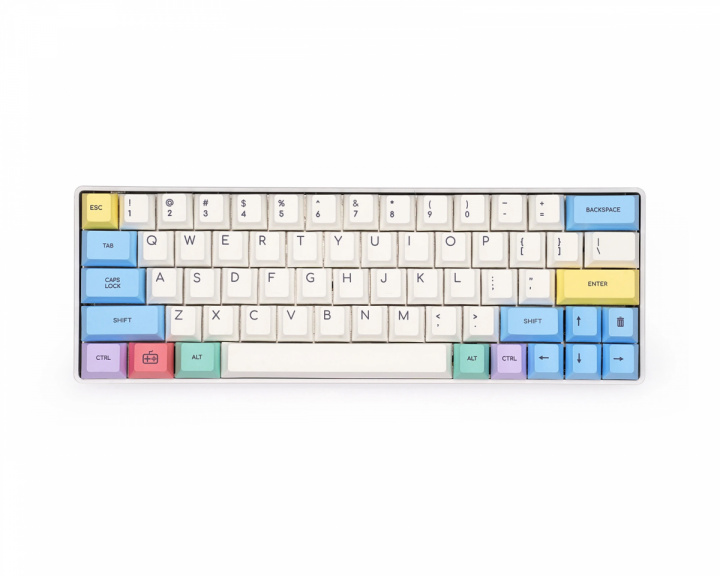 KBDfans Chalk PBT Keycaps 126 Keys ANSI [Cherry Profile]