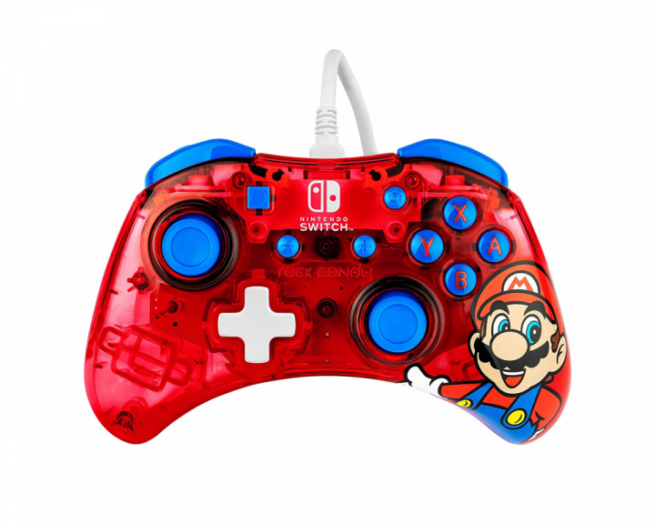 PDP Faceoff Deluxe Super Mario Nintendo Switch Controller Red