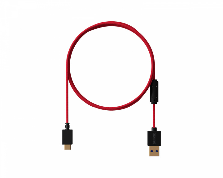 Pulsar USB-C Paracord Cable - Red