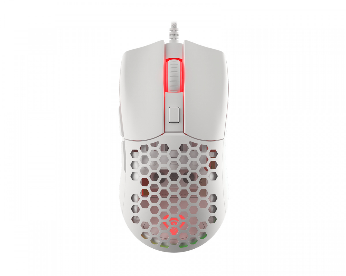 Genesis Krypton 750 RGB Ultralight Gaming Mouse - White - us