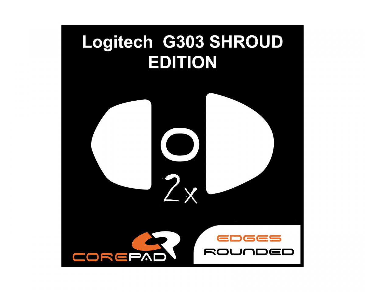 Corepad Skatez PRO for Logitech G303 Shroud Edition