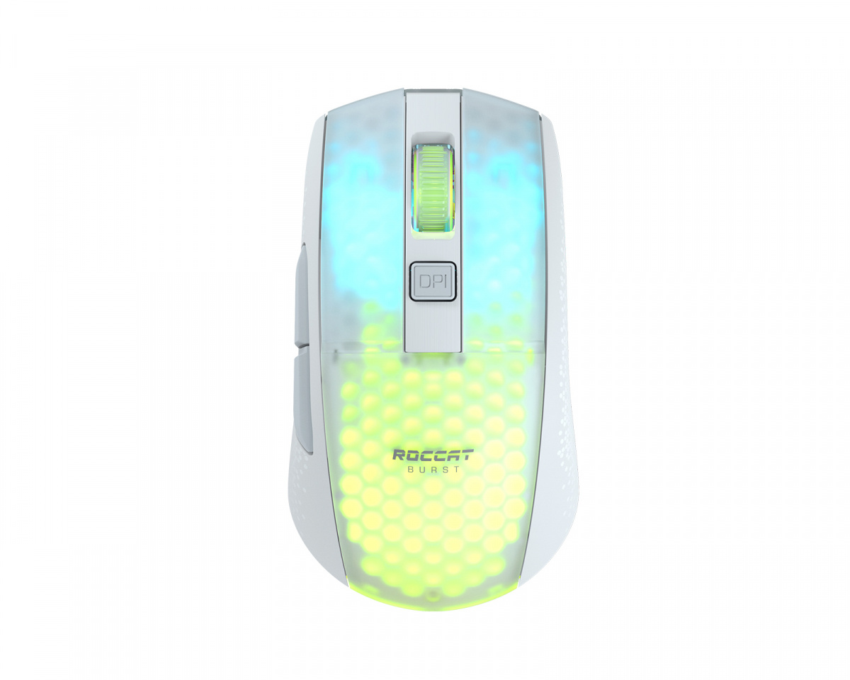 Roccat Burst Pro Air Wireless Gaming Mouse - White