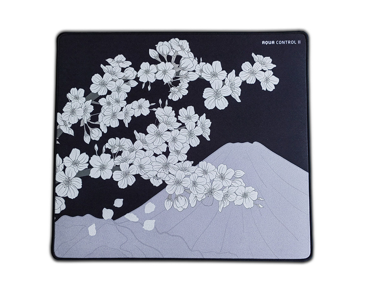 X-raypad Aqua Control II Mousepad - Sakura Night - XL - us X-raypad Aqua Control II Mousepad - Sakura Night - XL - us