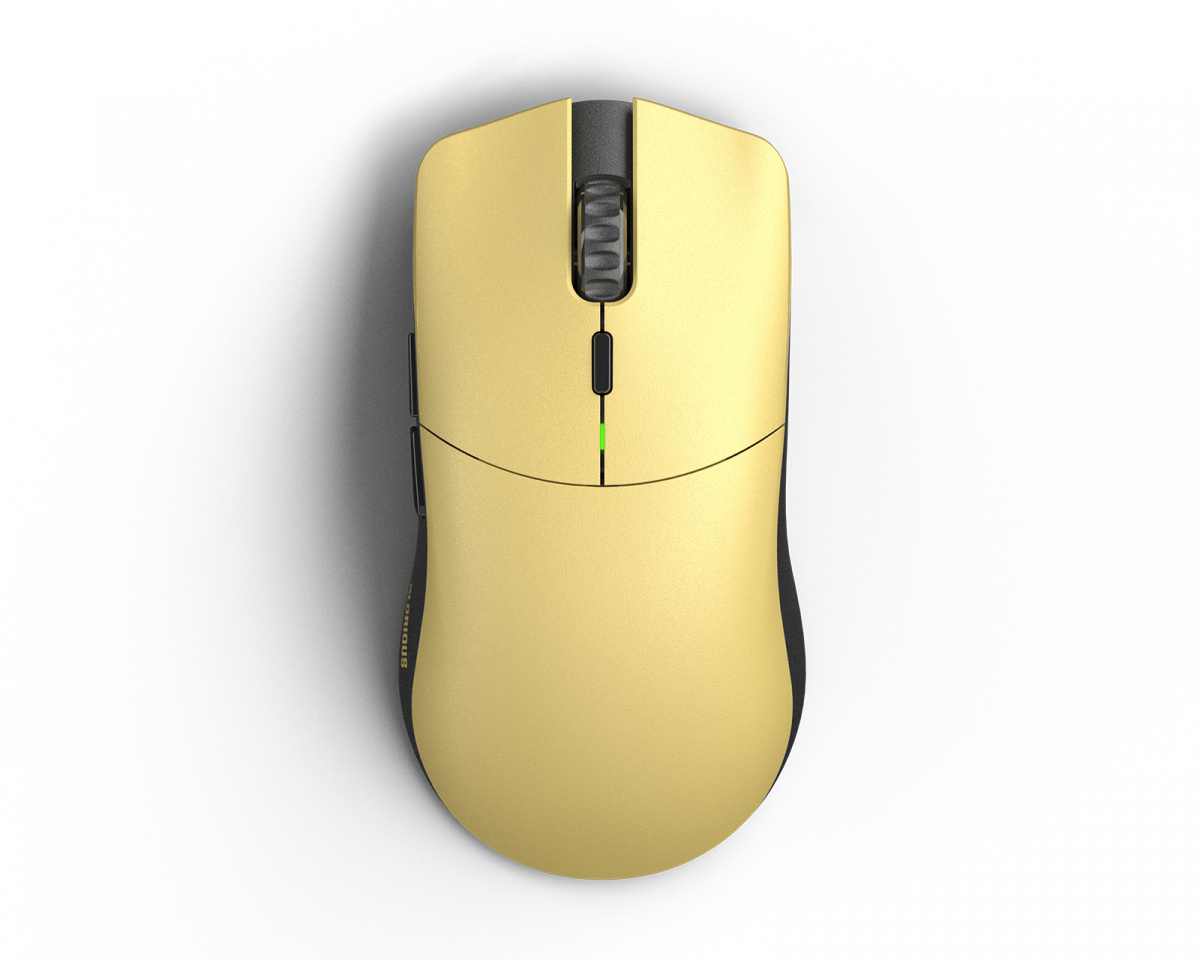 Glorious Model O Pro Wireless Gaming Mouse - Golden Panda - Forge