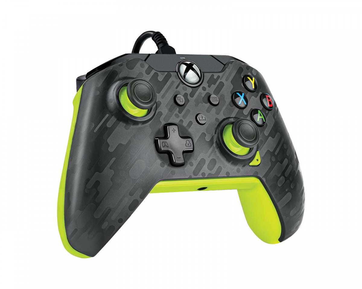 PDP Wired Controller Xbox Series Xbox One PC Electric Carbon