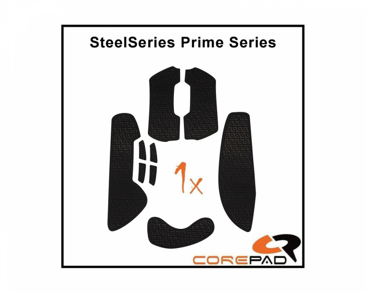 Corepad Soft Grips for SteelSeries Prime Series - Black