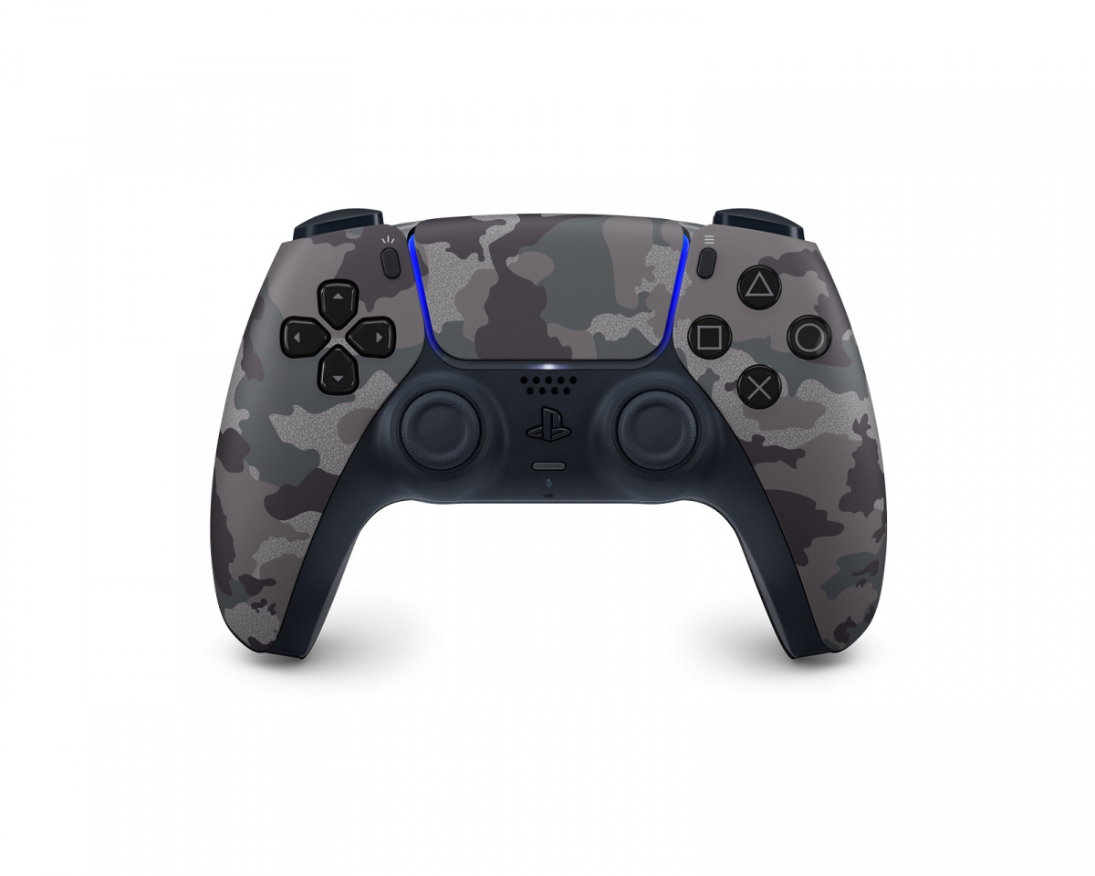 Sony Playstation 5 DualSense Wireless Controller Grey Camouflage