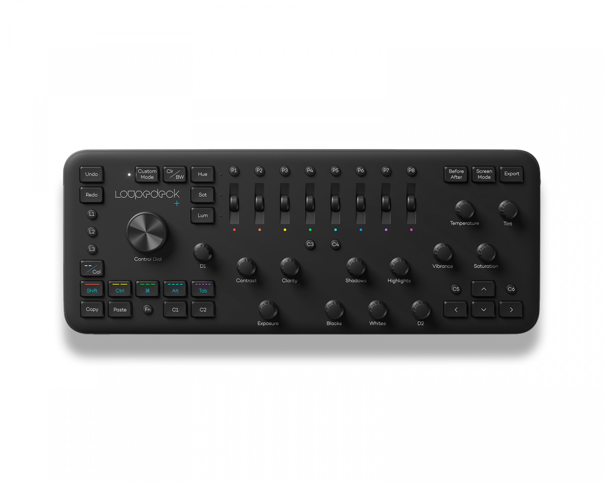 Loupedeck Plus - Photo & Video Editing Console