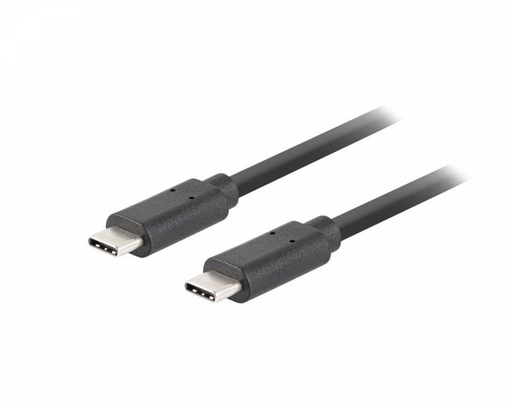 hoed Misleidend uitvegen Lanberg USB-C Cable 3.1 Gen 2 (10GB/s) PD100W Black - 1m - us.MaxGaming.com