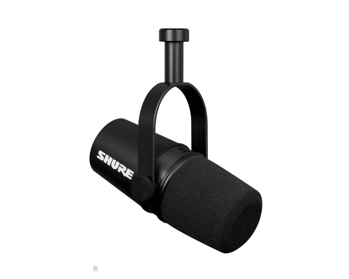 SHURE MV7 PODCAST MICROPHONE マイクアーム付き Amazon.com: Shure MV7+ Podcast Dynamic Microphone with Stand – OBS