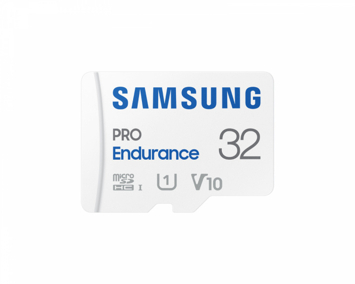 Samsung PRO Endurance microSDHC 32GB & SD Adapter - Flash Memory Card