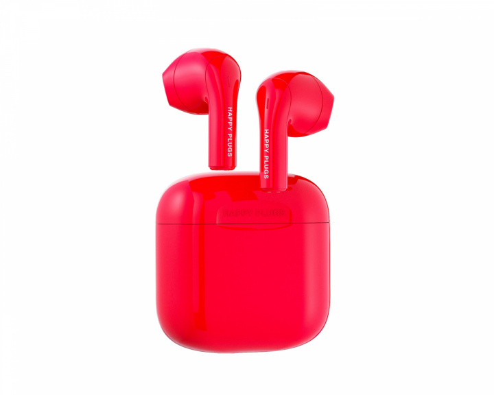 Happy Plugs Joy True Wireless In-Ear Headphones - Red