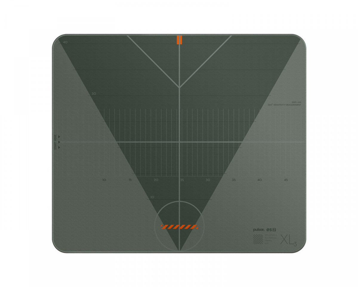Pulsar ES2 Gaming Mousepad - Aim Trainer Mousepad - Limited Edition