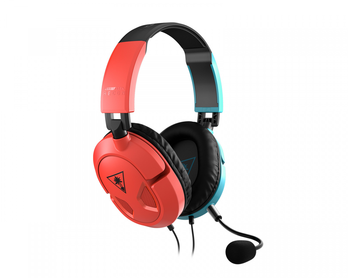 Turtle Beach Recon 50 Headset Nintendo Switch Red Blue