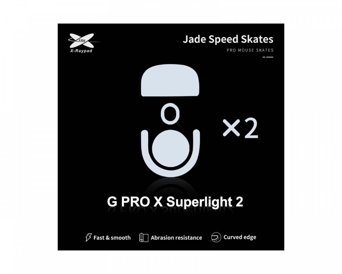 X-raypad Jade Mouse Skates for Logitech G Pro X Superlight 2