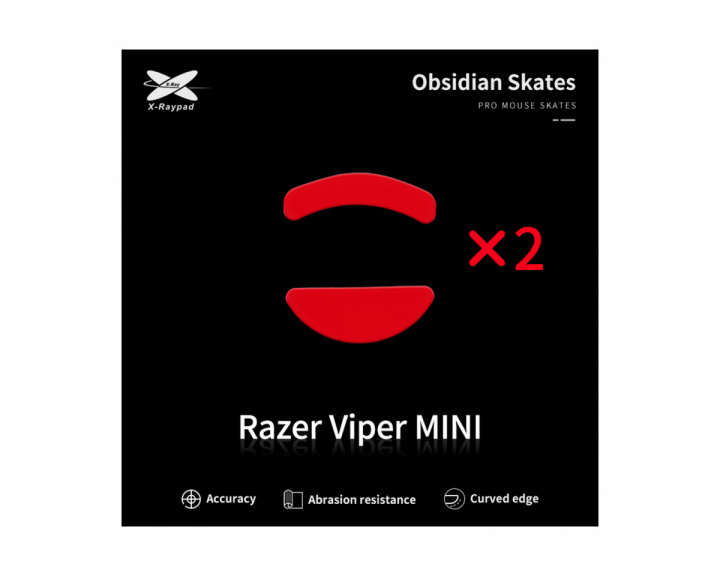 X-raypad Obsidian Mouse Skates for Razer Viper Mini