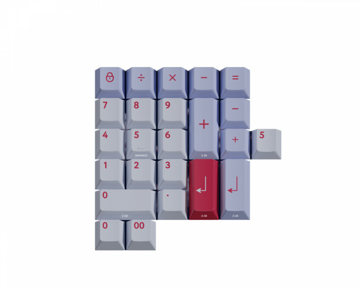 KBDfans PBTfans Soul Blossom - Numpad kit