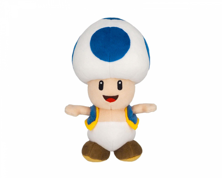 1UP Nintendo Together Plush Super Mario Toad Blue - 20cm 