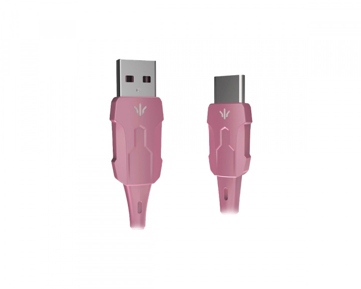WLMouse Paracord USB-C Cable - Pink