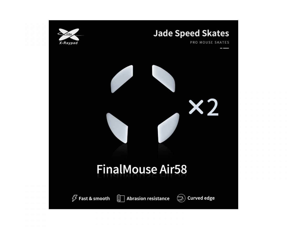 X-raypad Jade Mouse Skates for Finalmouse air58 Ninja - us