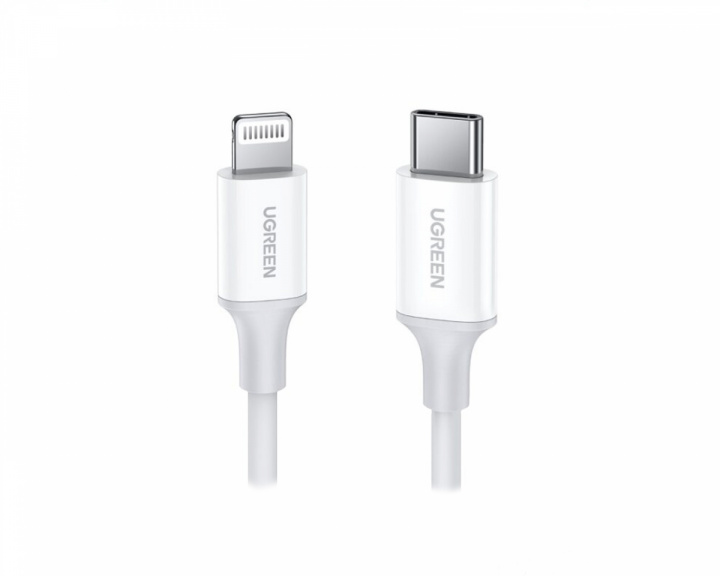 UGREEN USB-C to Lightning Cable 1m - White