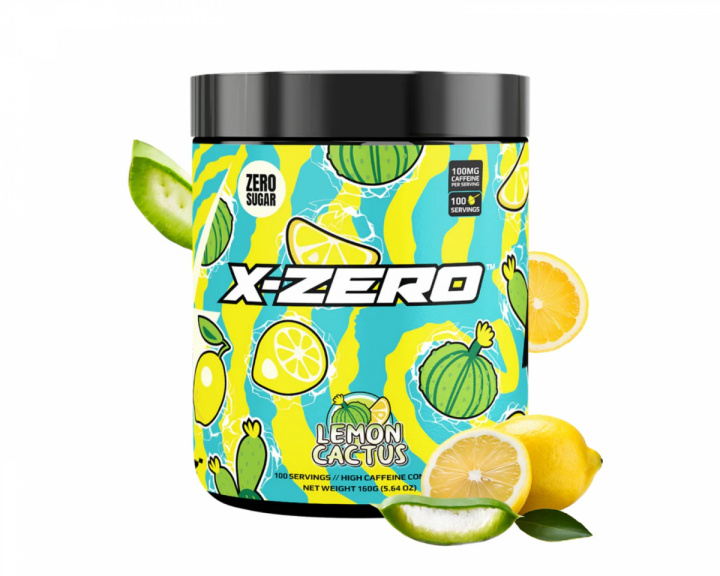 X-Gamer X-Zero Lemon Cactus - 100 Servings
