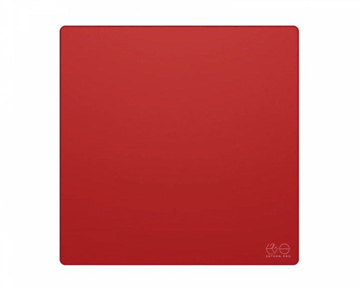 Lethal Gaming Gear Saturn PRO Gaming Mousepad - XL Square - Mid  - Red