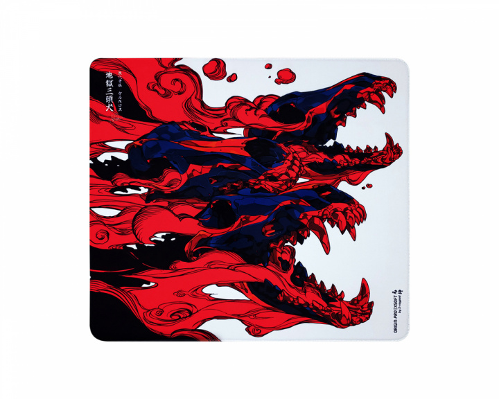 X-raypad Origin Pro Mousepad - XSOFT - Cerberus - XL Square