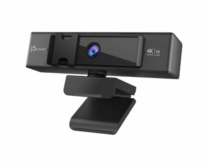 j5create 4K Ultra HD Webcam with 5x Digital Zoom