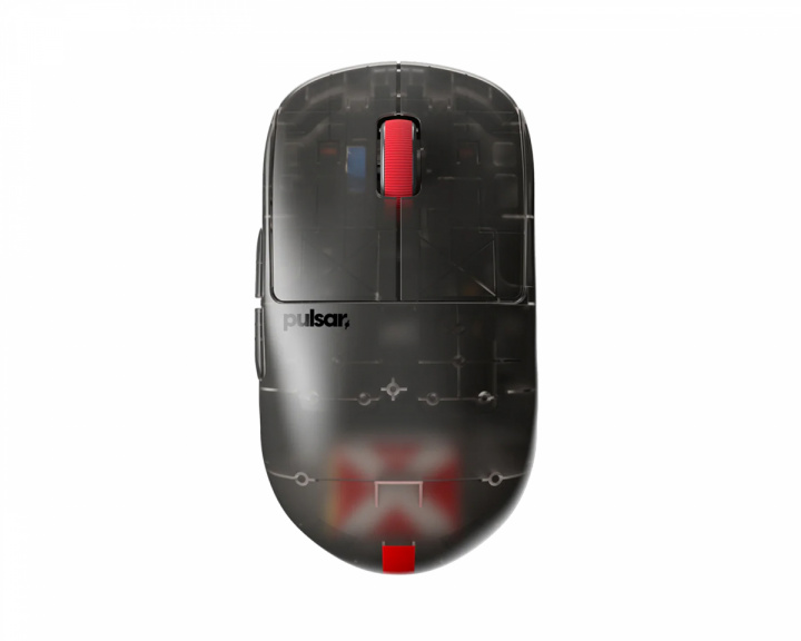 Pulsar X2-H High Hump Wireless Gaming Mouse - Clear Black - Limited Edition