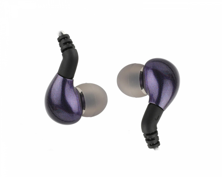 Blon BL03 IEM Headphones with 3.5mm Microphone - Purple