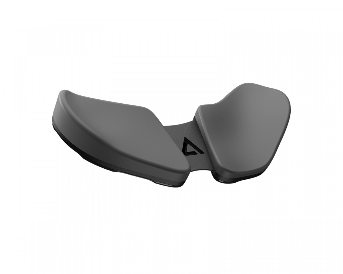 DELTAHUB Carpio 2.0 Ergonomic Wrist Rest - Right - L - Grey - us