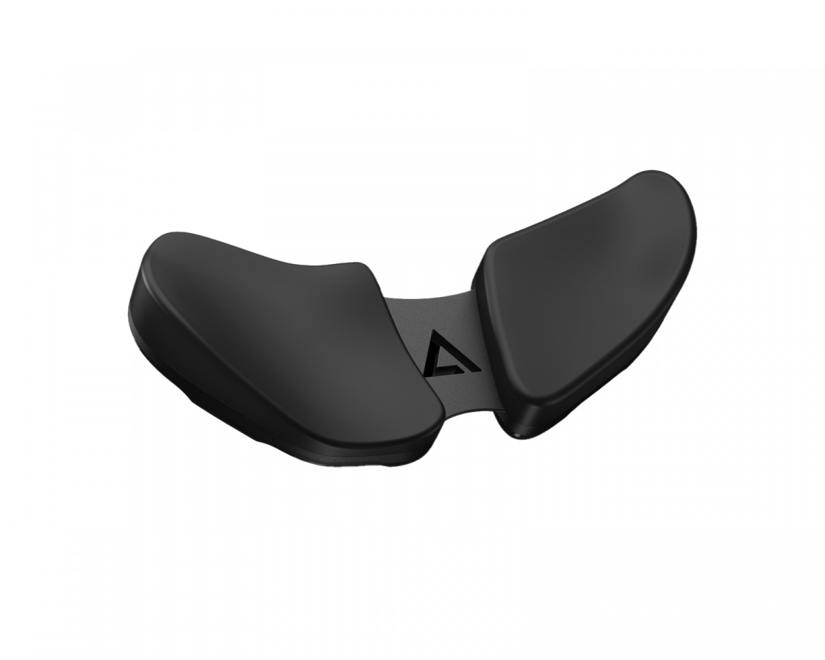 DELTAHUB Carpio 2.0 Ergonomic Wrist Rest - Left - L - Black - us