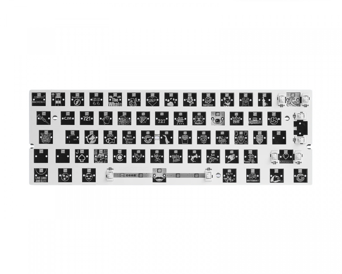 Wooting 60HE+ Module Barebone - ISO - us.MaxGaming.com