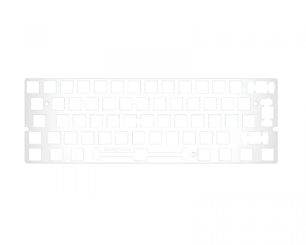 Wooting 60HE Plate - ISO - us.MaxGaming.com