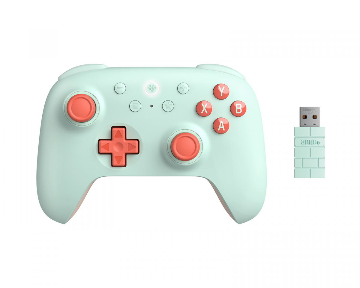 8Bitdo Ultimate 2C 2.4G Wireless Controller Hall Effect - Mint