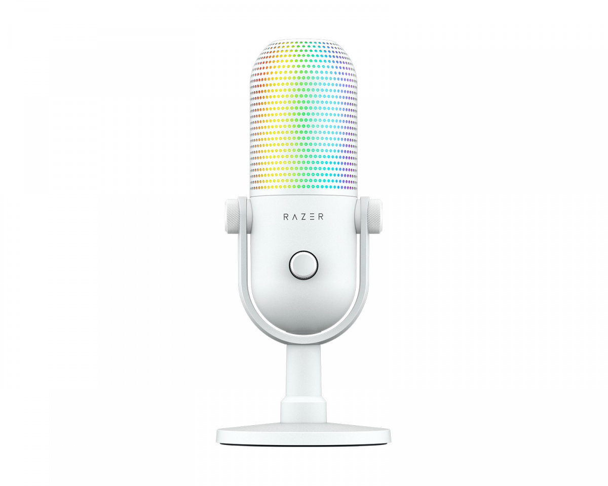 Razer Seiren V3 Chroma Microphone - White - us.MaxGaming.com