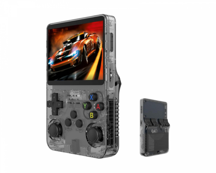 - R36S 128gb Retro Handheld Video Game Console - Black