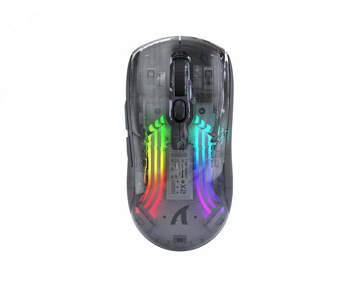 Attack Shark X2 Wireless Gaming Mouse - Transparent Black