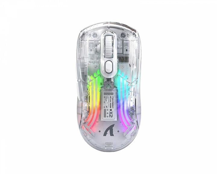 Attack Shark X2 Wireless Gaming Mouse - Transparent