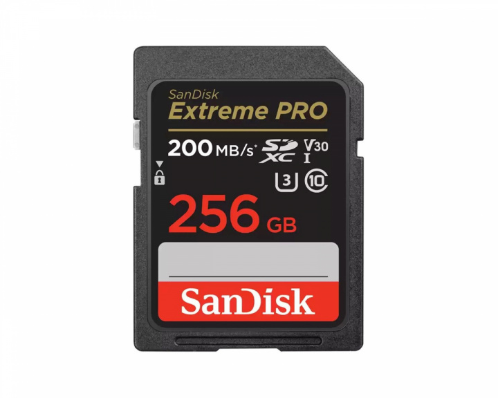 SanDisk Extreme PRO SDXC Memory Card - 256GB SD Card